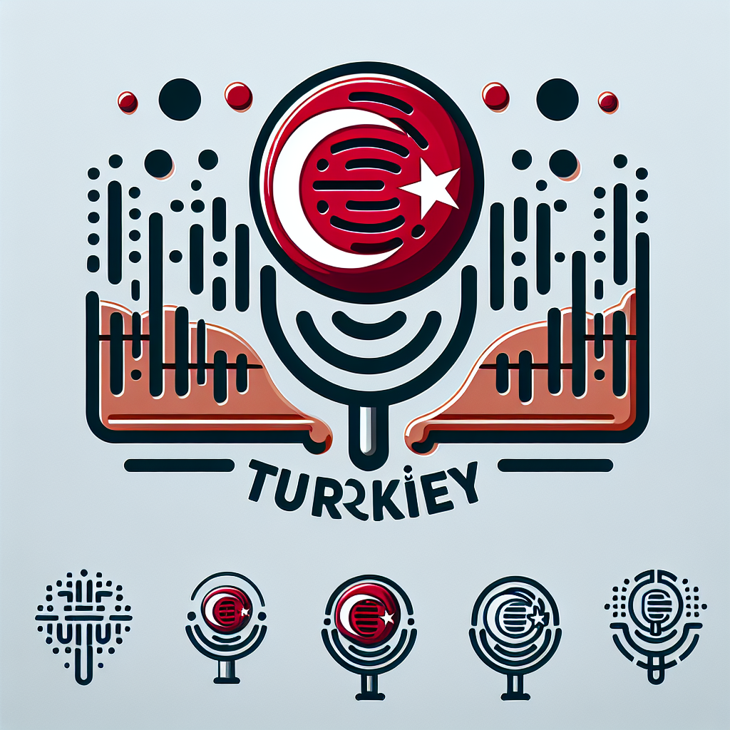 Design a meaningful and expressive logo for a Turkish community and storytelling platform called \'TurkiyeAnlatiyor.fun\'. Incorporate symbolic elements like a speech bubble, sound waves, or a stylized Turkish flag. The color palette should include deep red (#c0392b), cool gray (#95a5a6), and warm beige (#f5e6ca). The design should reflect the voice of the people, communication, and cultural identity. Use clean, modern, sans-serif typography that works across devices.